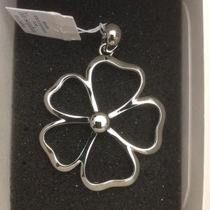 PENDANT,  LIA SOPHIA  OPEN FLOWER